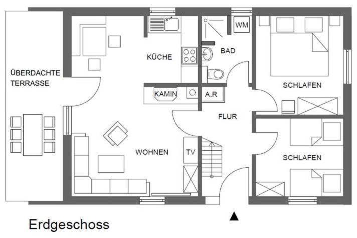 Ferienhaus Becker Биспинген Экстерьер фото